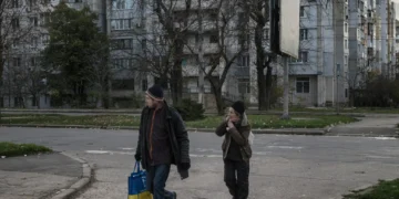 Ukraine Claims Russian Forces Hit Kherson with Drone Attacks