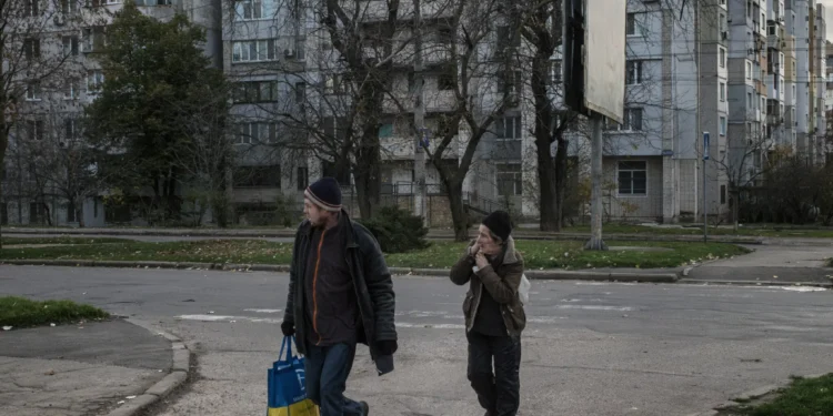 Ukraine Claims Russian Forces Hit Kherson with Drone Attacks